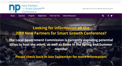 Desktop Screenshot of newpartners.org